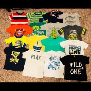 2T Boys Shirt Lot | Well Loved | Name brands